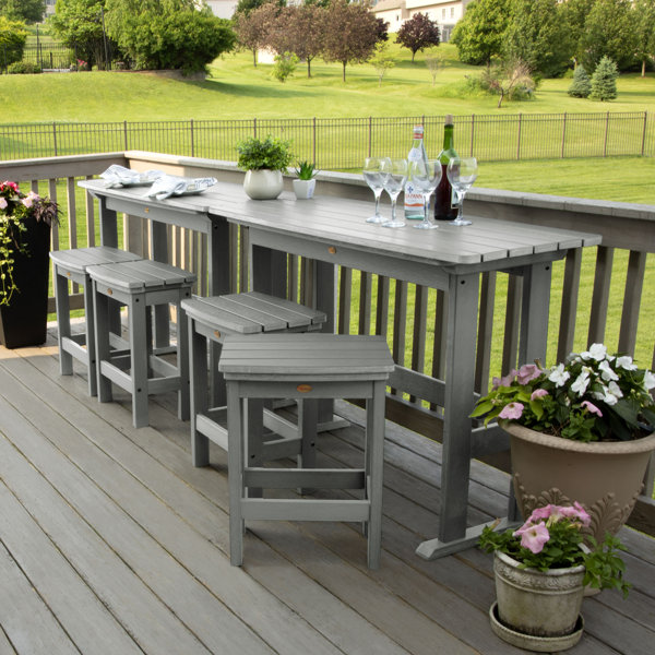 Counter Height Patio Table Set Wayfair